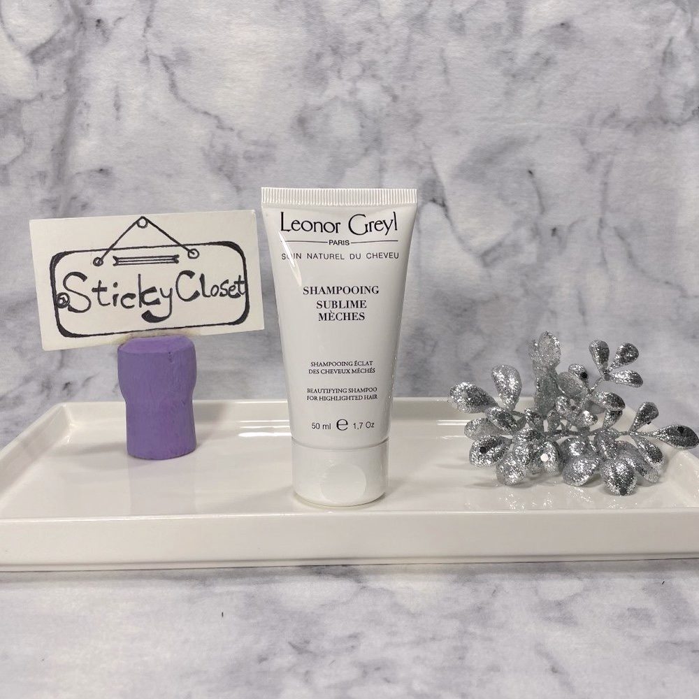 Leonor Geryl Shampooing Sublime Meches, Sensitive Scalp, NEW - Travel Size 50ml